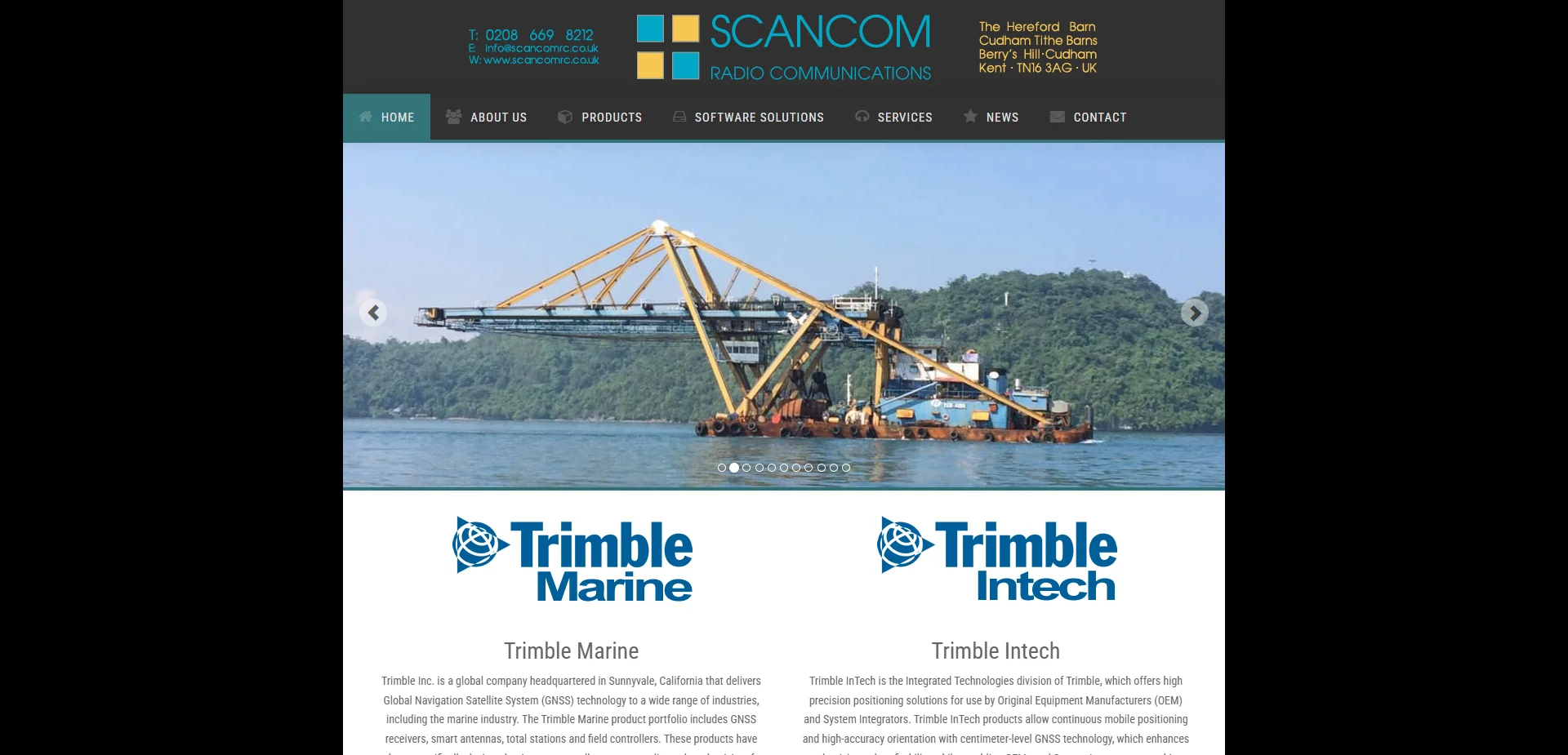 Scancom Radio Communications - GNSS & Radio Communications Website